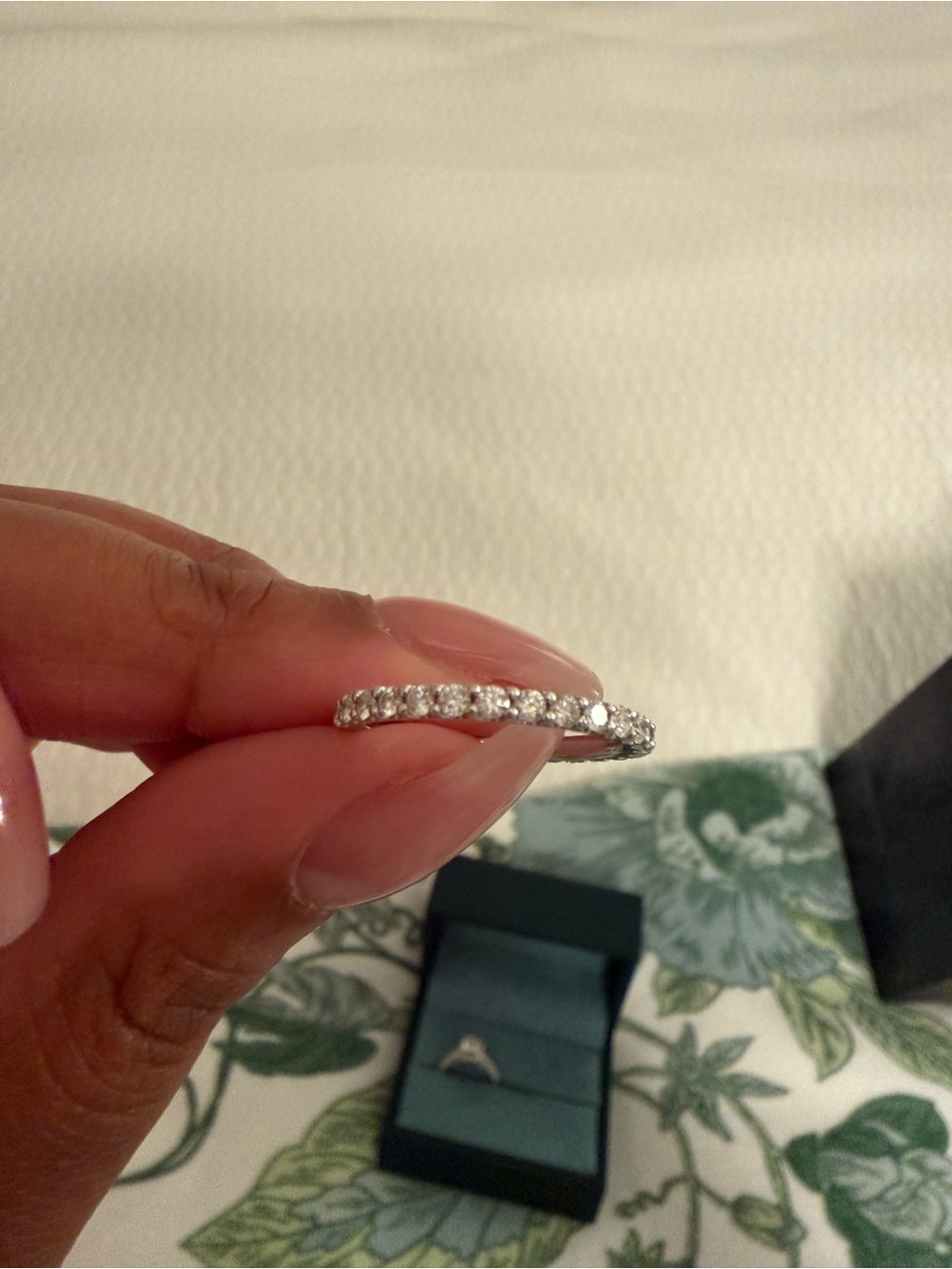 Diamond Wedding Ring Set - Picture 6 of 11